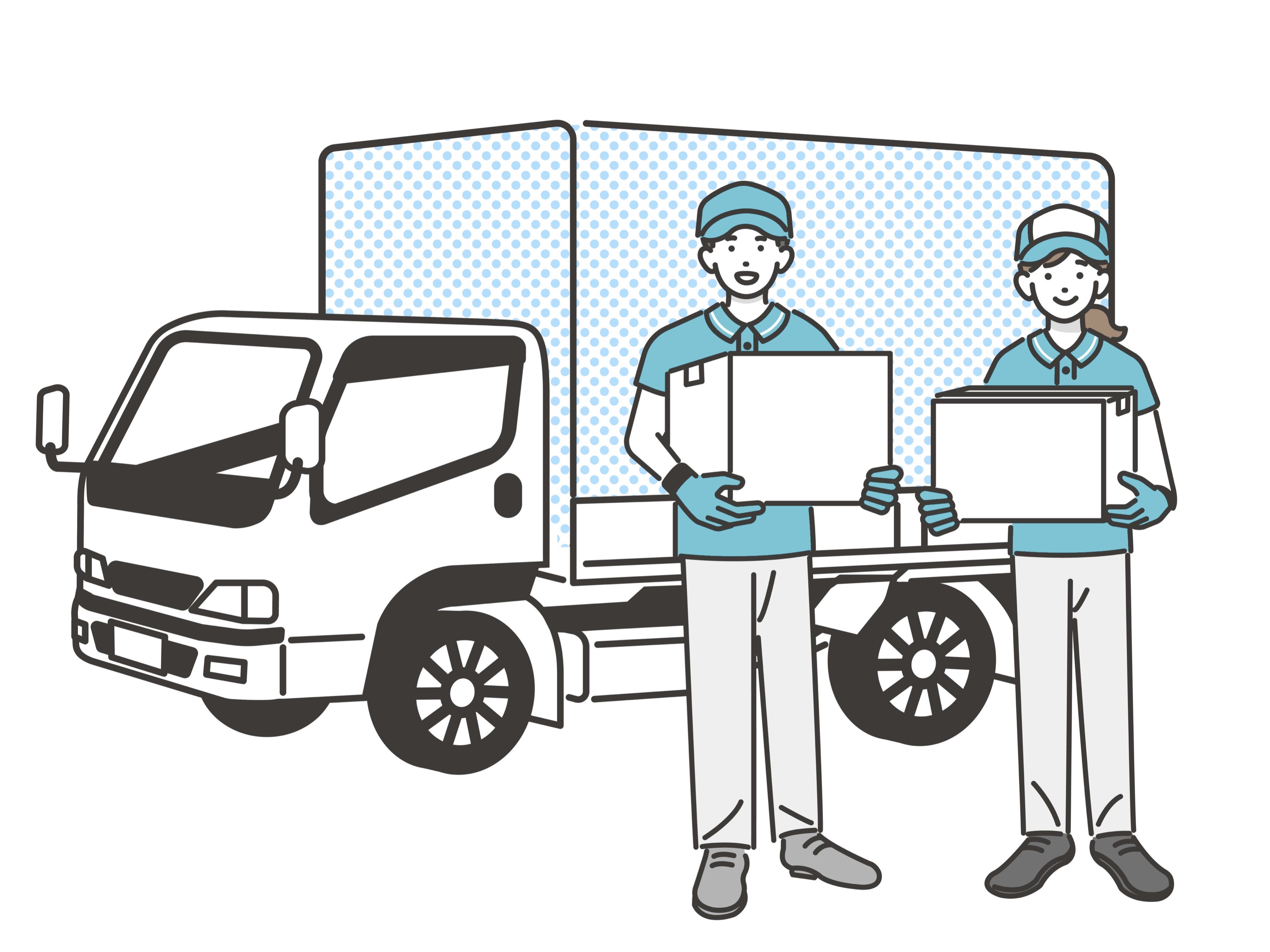 日給保障！配送助手【茨城県/つくば市】運転手さんに同行し電化製品の配送のサポート